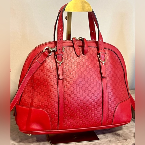 Authentic GUCCI Microguccissima Dome Bag - Picture 4 of 17